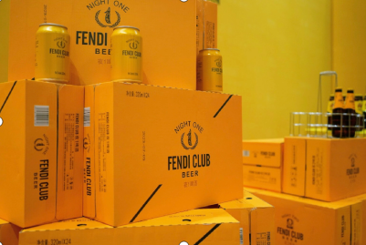 FENDI CLUB beer has entered the Chinese market, and the operator is Yuncang Winery